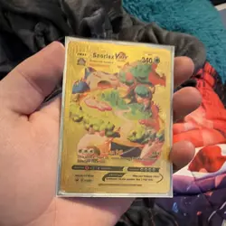 Pokemon Snorlax VMAX Full Art Gold Secret Rare Sword & Shield 211/202 Card - Image 1