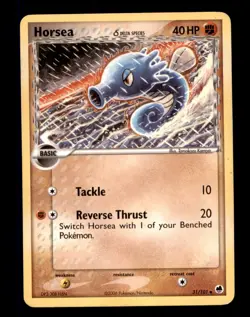 2X Pokemon Card Feebas LV.4 Great Encounters 67/106 MODERATELY PLAYED Common TCG - Image 1