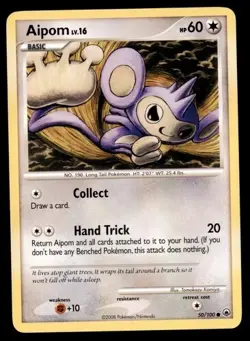 Pokemon Card Aipom LV.16 Majestic Dawn 50/100 NER MINT Non-Holo Common TCG!!!!!! - Image 1