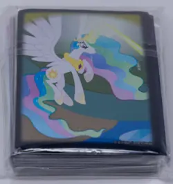 My Little Pony Card Game Sleeves standard size Nightmare Moon and Celestia - new - Image 2