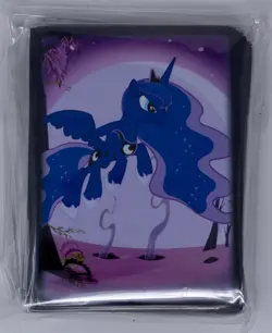 My Little Pony Card Game Sleeves standard size Nightmare Moon and Celestia - new - Image 3