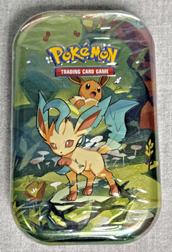 Pokemon Prismatic Evolutions Mini Tin Booster Espeon 2 Packs 10 Cards NEW SEALED - Image 2