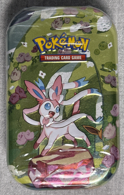 Pokemon Prismatic Evolutions Mini Tin Booster Espeon 2 Packs 10 Cards NEW SEALED - Image 5