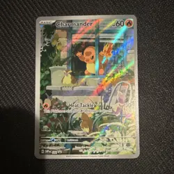 Pokemon Charmander 044 SV Scarlet & Violet Promo Holo Card Heat Tackle 60HP - Image 1