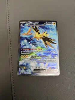 Zapdos Ex 202/165 Pokemon TCG Sv: Scarlet & Violet 151 Holo Card (Near Mint) NM - Image 1