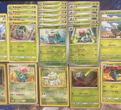 Pokemon Tcg Bulbasaur Card Lot (26) SM, SWSH, SV, Foils, VTG - + Ivysaur - Image 2
