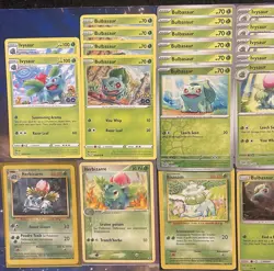 Pokemon Tcg Bulbasaur Card Lot (26) SM, SWSH, SV, Foils, VTG - + Ivysaur - Image 4