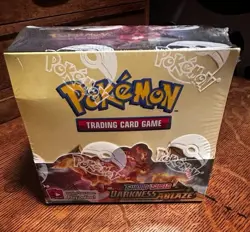 Pokemon Sword & Shield Darkness Ablaze Booster Box - 36 Booster Packs NEW SEALED - Image 1