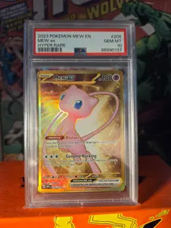 PSA 10 MEW EX #205 (METAL) POKEMON 151 ULTRA-PREMIUM COLLECTION 2023 POKEMON - Image 1