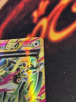 Mega M Rayquaza EX 98/98 Ancient Origins Full Art Secret Rare Gold Pokemon NM - Image 4