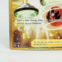 Energy Switch 212/195 Full Art Secret Rare Holo Gold Pokemon Silver Tempest NM - Image 5
