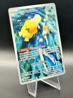 Misty's Psyduck 193/182 IR Pokemon Destined Rivals Illustration Rare Holo NM/M - Image 1