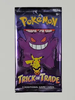 2022 Trick or Trade BOOster Pack Pokemon TCG x1 - Image 1