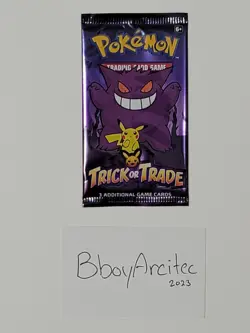 2022 Trick or Trade BOOster Pack Pokemon TCG x1 - Image 2