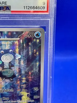 Pokemon Scarlet & Violet 151 Poliwhirl 176/165 Illustration Rare IR PSA 9 - Image 4