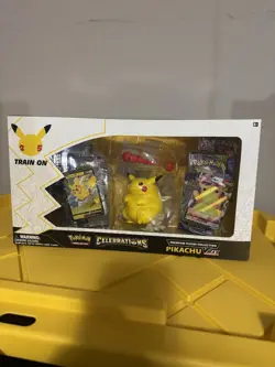 SEALED Pokemon TCG Celebrations Premium Figure Collection Pikachu VMAX 25th Ann - Image 1