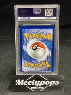 Machop 2016 Pokemon XY Evolutions #57 PSA 9 MINT Error Off Center - Image 2