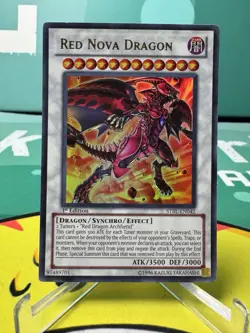 Yu-Gi-Oh! Red Nova Dragon -STBL-EN042- Ultimate Rare - 1st Edition - Image 1