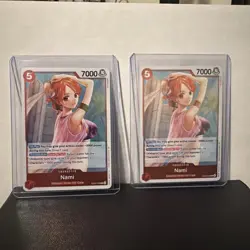 Nami EB03-006 x2 PLAYSET Extra Booster: One Piece Heroines Edition Foil - Image 1
