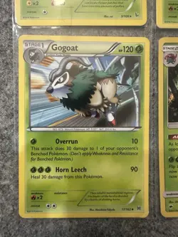 Sun and Moon and XY Era Grass Type Lot Pokemon Cards - Image 4