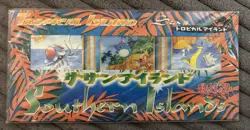 Pokemon Southern Islands TROPICAL ISLAND - SEA Sealed Japanese 3 Card Set 1998 - Image 1