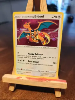 Special Delivery Bidoof - SWSH177 - Pokemon Sword & Shield Promo Holo Card NM - Image 5