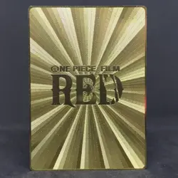 Monkey D Luffy - One Piece film RED Redemption Gold Premium Metal Card - Image 5