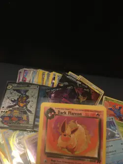 Pokemon X50 Plus Card Collection, Mixed Card lot Storage Unit old/new - Image 1