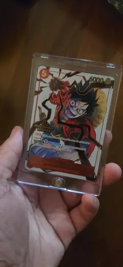 One Piece CCG Monkey.D.Luffy 3rd Anniversary Winner Card - Image 2