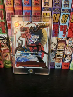 One Piece CCG Monkey.D.Luffy 3rd Anniversary Winner Card - Image 3