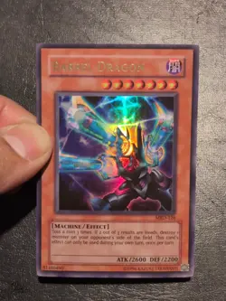 Yu-Gi-Oh! ULTRA RARE CARD BARREL DRAGON MRD-126 1996 VINTAGE PRINT LP - Image 4