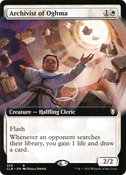 Archivist of Oghma (FOIL) x1 - MTG CLB #553 - Image 1