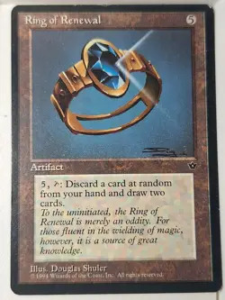 Ring of Renewal - Fallen Empires - Magic the Gathering MTG Nice! - Image 1