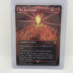 The Fire Crystal (Borderless) Final Fantasy FOIL R0337 - Image 1