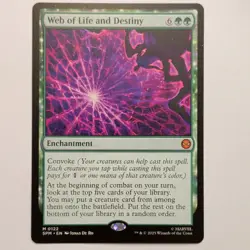 Wizards Web of Life and Destiny Marvel's Spider-Man 0122 Enchantment Non Foil - Image 1