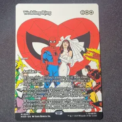Magic The Gathering- Wedding Ring (Borderless) - Marvel Universe Eternal-Legal - Image 1