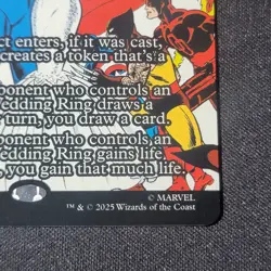 Magic The Gathering- Wedding Ring (Borderless) - Marvel Universe Eternal-Legal - Image 5