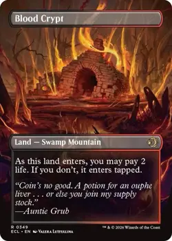 Blood Crypt (Borderless) Lorwyn Eclipsed 0349 - NM/Mint - Image 2