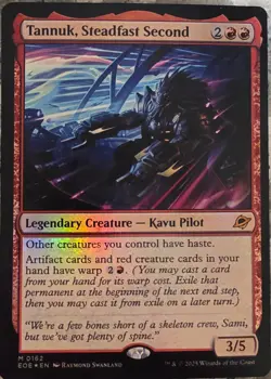 Magic: The Gathering Tannuk Steadfast Second Foil Edge of Eternities - Image 1