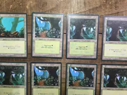 Magic the Gathering MTG Forest Lot Japanese german french Mix U - Image 2