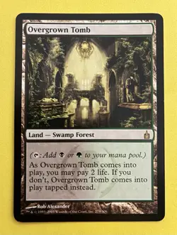 Overgrown Tomb Ravnica: City of Guilds Regular Rare #279 Magic The Gathering MTG - Image 1