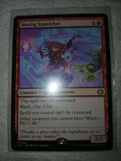 Single Hexing Squelcher Lorwyn Eclipsed Magic The Gathering WoTC TCG - Image 1