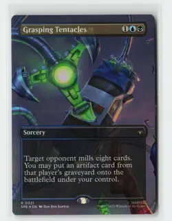Grasping Tentacles (Borderless) FOIL Marvel's Spider-Man: Eternal-Legal MTG - Image 1