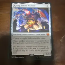 Wizards of the Coast Magic: The Gathering Krang Utrom Warlord Artifact Creature… - Image 1