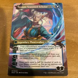MTG Tamiyo, Inquisitive Student NM Borderless MTG Magic The Gathering - Image 2