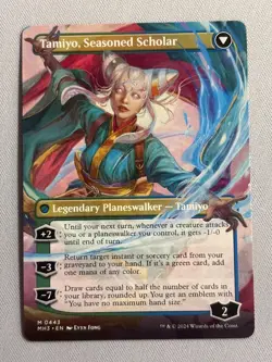 Tamiyo, Inquisitive Student - Borderless - Modern Horizons 3 - LP MTG - Image 2