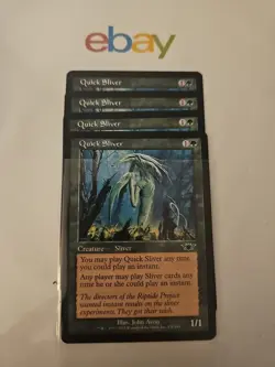 4x Quick Sliver, NM Legions Regular MTG - Image 1