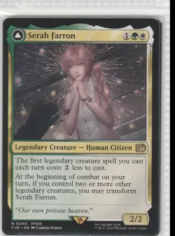 MTG Serah Farron #240 FINAL FANTASY Normal Rare NM - Image 1