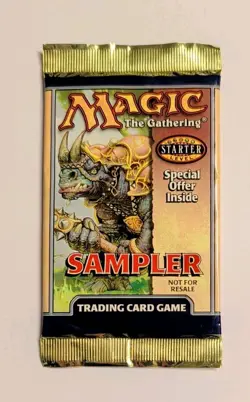 WOTC STARTER 2000 Sampler Booster Pack Sealed MAGIC THE GATHERING (MTG) Vintage! - Image 1