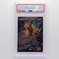 Magic The Gathering Secret Lair Karlach, Fury of Avernus Foil PSA 8 #1802 - Image 1